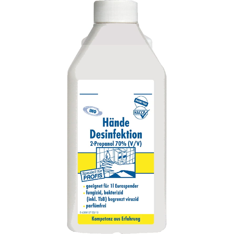 Händedesinfektion Flasche 1 Liter Handhygiene Produkte Reinigungs