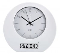 STOCK-Uhr für Wand und Tisch