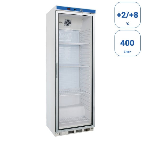 Gastro Kühlschrank 400 Liter Umluftkühlung 600 x 600 x 1850 mm