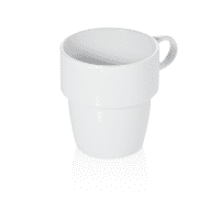 Porzellan Kaffeebecher, konisch, 0,25 ltr.