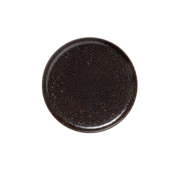 "ONE Metallic Brown" Flacher Teller, Ø 17,5 cm