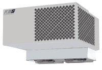 Umluft Stopfer-Aggregat für Kühlzellen, für Kühlräume bis max 8,8 m³, +/-0°C bis +5°C, Deckeneinbau,