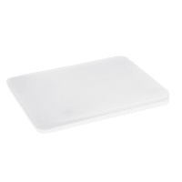 Schneidbrett, Polyethylen, weiß, 40x30x2 cm