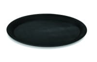 PP - Cafe-Tablett, rutschfest, 29 x 22 cm, schwarz