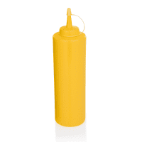 Quetschflasche, PE, gelb