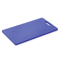 Schneidbrett, Polyethylen, blau, 40x25 cm