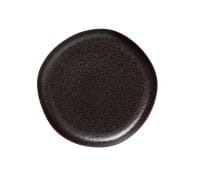 "ORGANIC Metallic Brown" Flacher Teller, Ø 28 cm