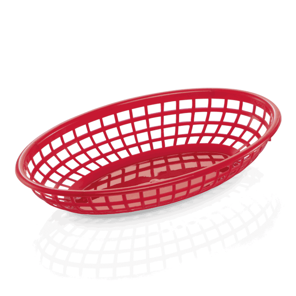 Tischkorb - Kunststoff - oval