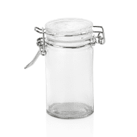 Petit-Bügelverschlussglas - Ø 4,5 cm - 0,10 Liter - Glas - Deckel mit Dichtung
