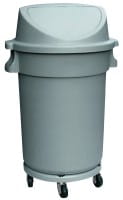 Abfallbehälter mit Pushdeckel - 80 Liter