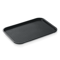 Tablett, 45,3 x 35,5 cm, schwarz, Polypropylen