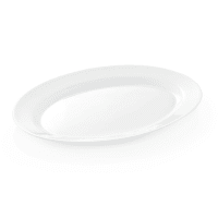 Opalglas - Servierplatte, oval, 30 cm