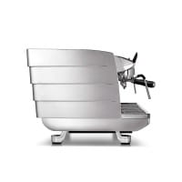 Siebträger-Espressomaschine White Eagle Edelstahl mit T³-Technologie, 2-gruppig, LED-Touch-Display