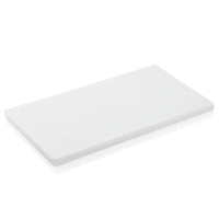 Schneidbrett, Polyethylen, weiß, 600 x 400 x 20 mm, HACCP konform