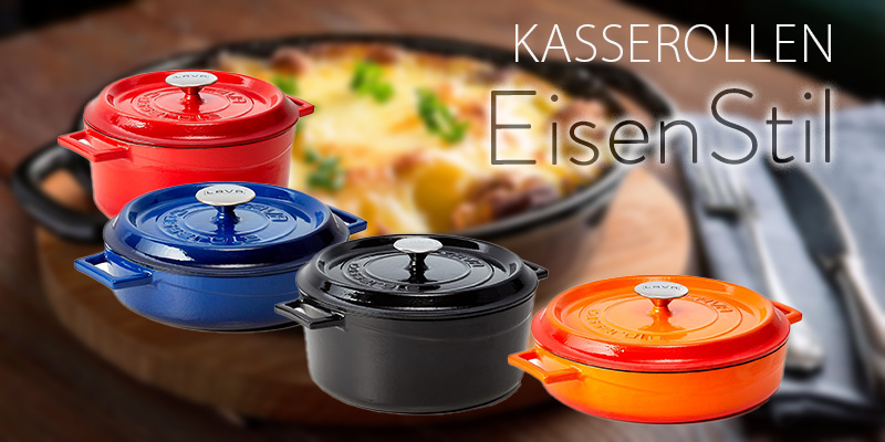 Kasserollen der Seire EisenStil