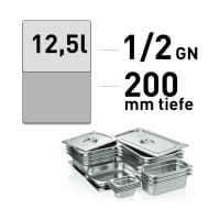 GN-Behälter, 1/2-200 mm
