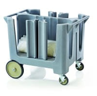 Geschirrabräumwagen - Polyethylen - mit Schutzhülle, verstellbare Säulen für diverse Kombinationen k