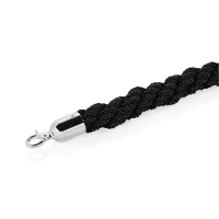 Verbindungs-Kordel, verchromt, Ø 38 mm, 150cm, schwarz