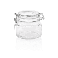 Bügelverschlussglas - 0,50 Liter - Glas - Deckel mit Dichtung
