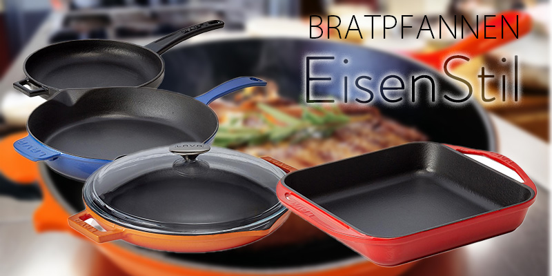 Bratpfannen aus Gusseisen für die Gastronomie